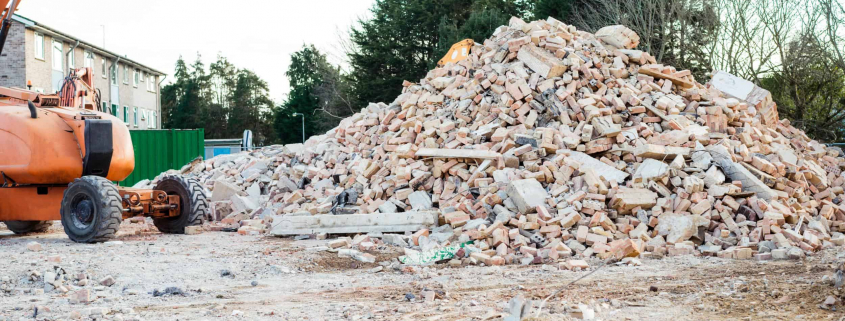 Concrete waste collection